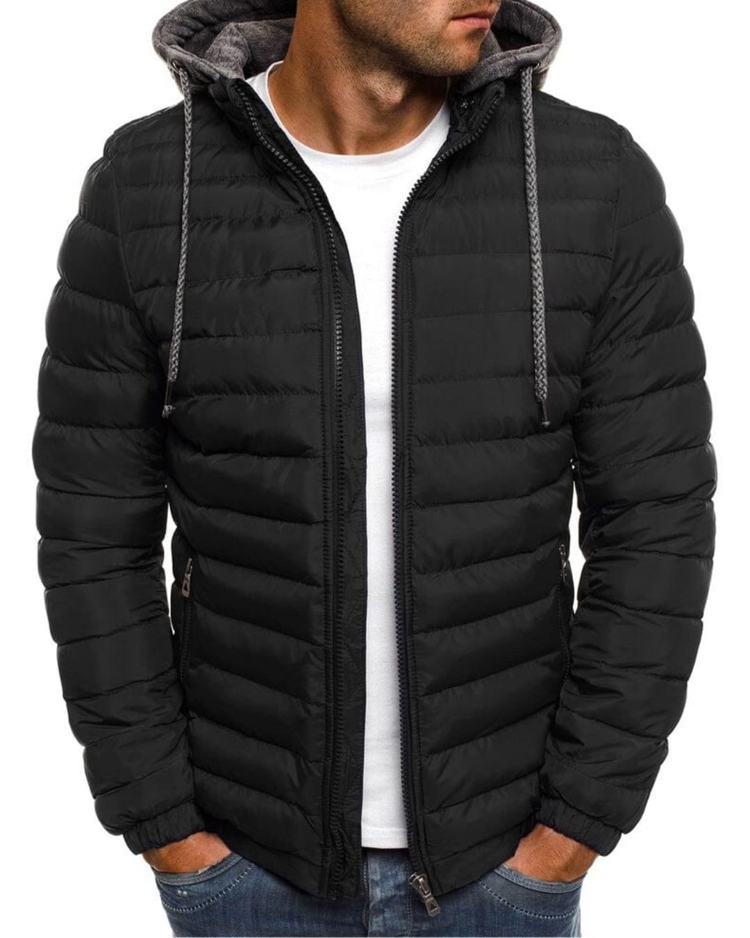 Jaqueta Puffer Masculina Moderna