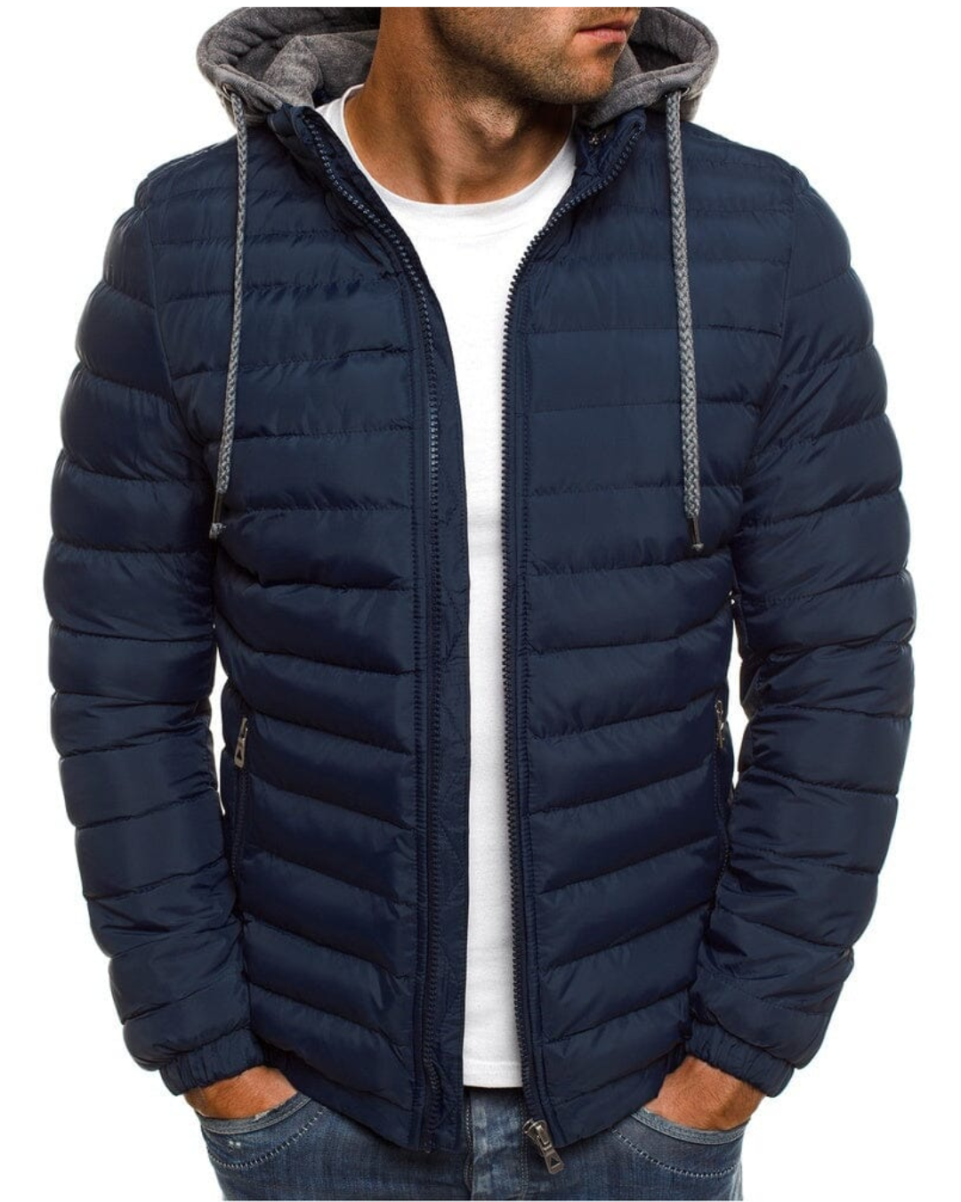 Jaqueta Puffer Masculina Moderna