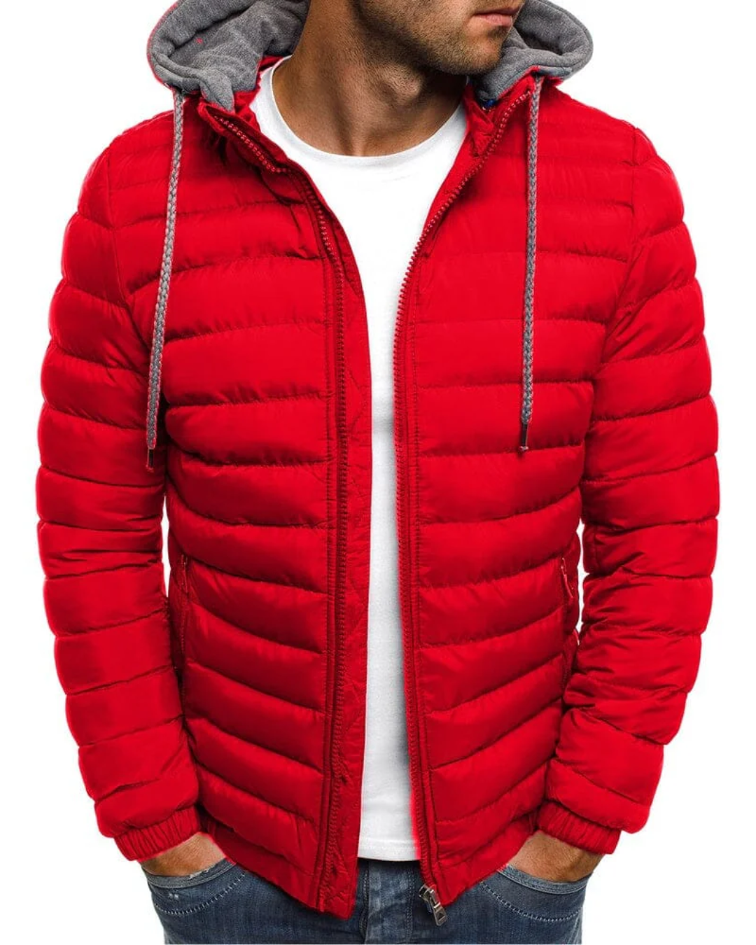 Jaqueta Puffer Masculina Moderna