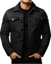 Jaqueta Jeans Masculina Slim