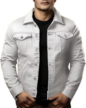 Jaqueta Jeans Masculina Slim