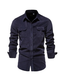 Camisa Masculina Manga Longa Casual