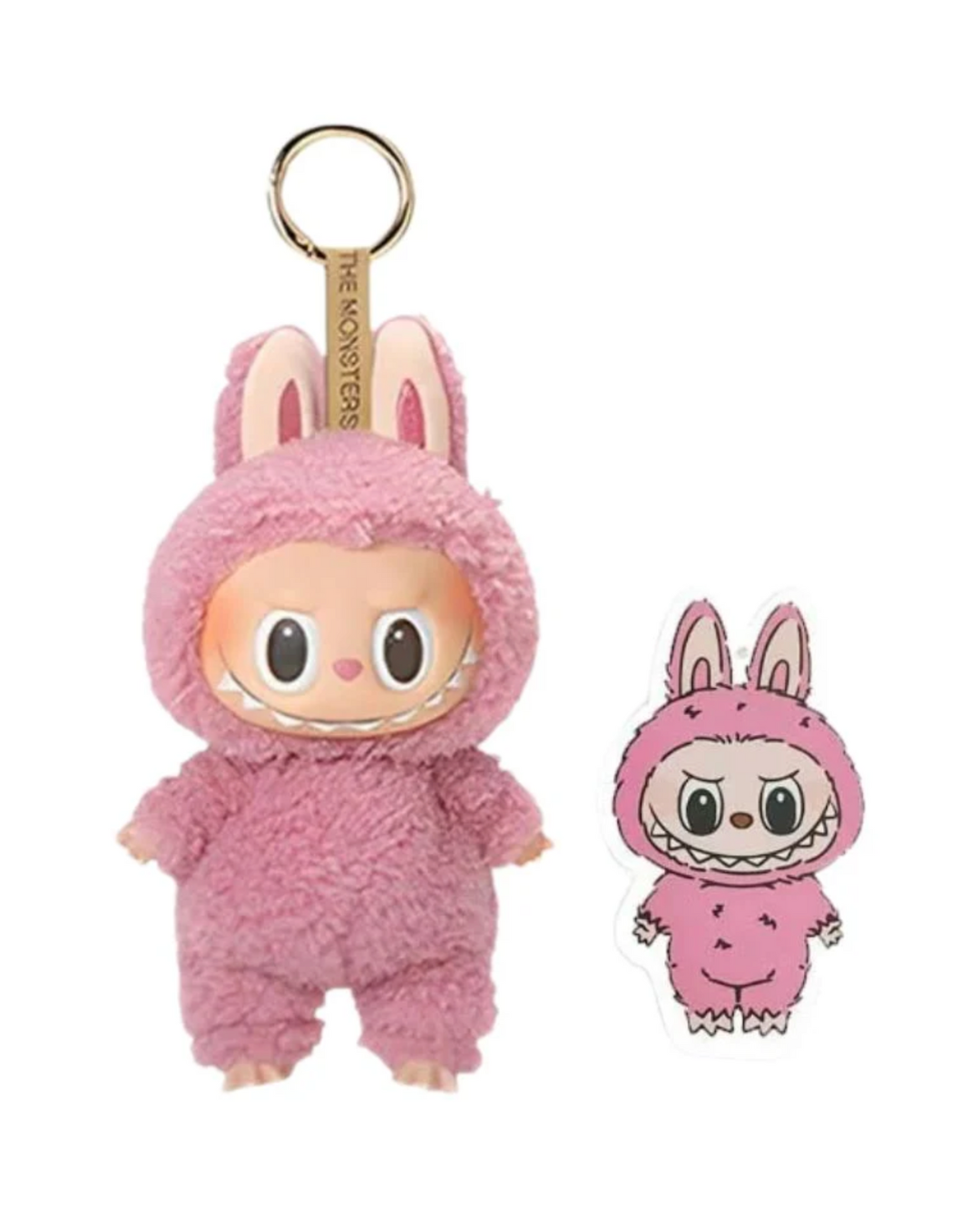 Labubu Chaveiro de Bolsa em Pelúcia