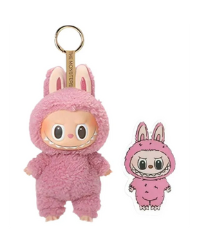 Labubu Chaveiro de Bolsa em Pelúcia