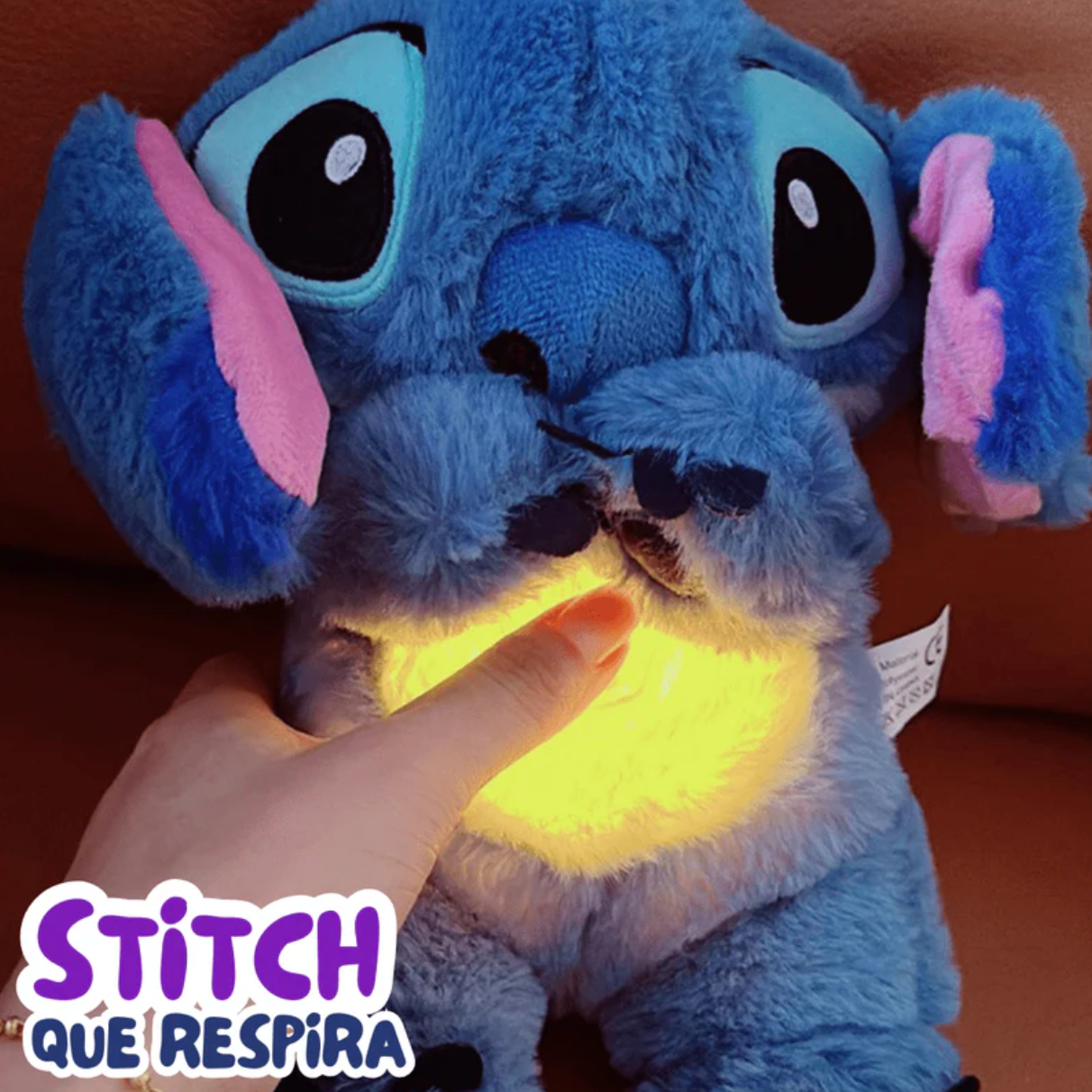 Pelúcia Stitch que Respira